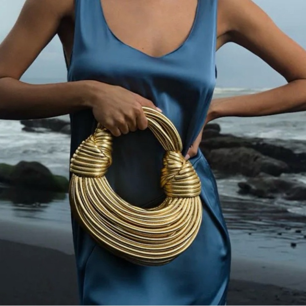 Verano Hill Gold Amanda Bag